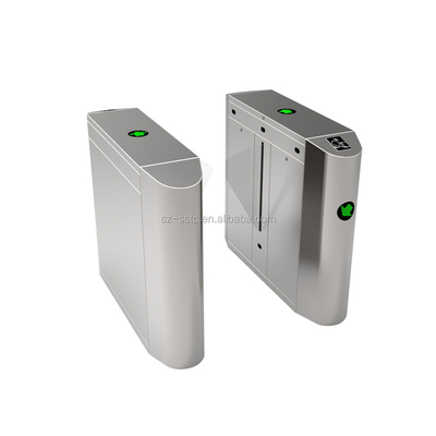 304 stainless steel stainless steel Accept OEM/ODM Waiting Partition Turnstile Gate High ESD Flap Turnstile