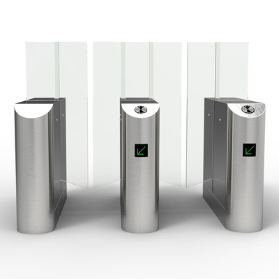 Portone del cancello girevole di sicurezza del controllo di accesso con l'acciaio inossidabile del sensore del portone automatico del cancello girevole