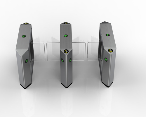 Indonesia Hot Sale Indoor/Outdoor Swing Gate Rfid Barrier Gate Swing Trunstile Barrier Automatic Access Control Systems Speed ​​Turnstiles